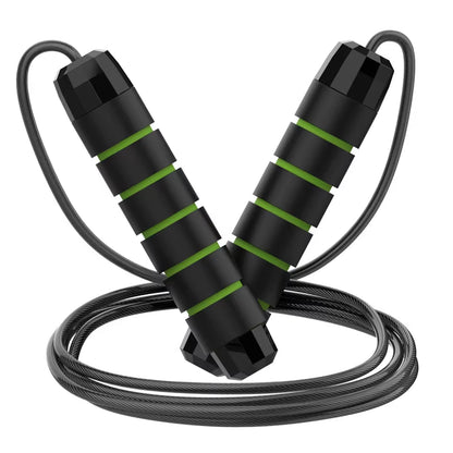 KalosFit Adjustable Steel Wire Jump Rope – Tangle-Free Skipping Rope for Fitness, Workout & Home Training