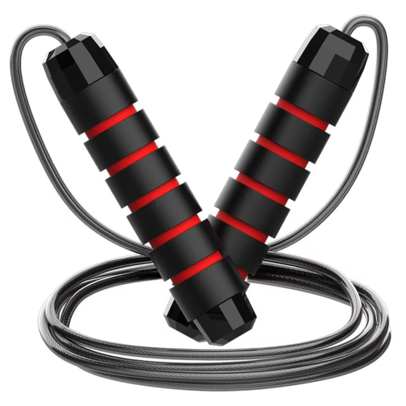 KalosFit Adjustable Steel Wire Jump Rope – Tangle-Free Skipping Rope for Fitness, Workout & Home Training