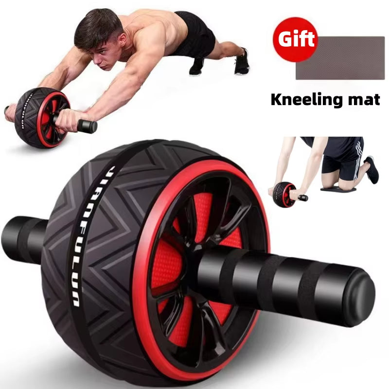 KalosFit Ab Roller Wheel for Men & Women – Silent Dual-Wheel Core Trainer for Abs, Strength & Full-Body Toning – Home Gym Fitness Equipment