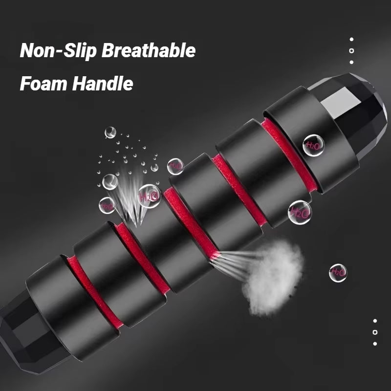 KalosFit Adjustable Steel Wire Jump Rope – Tangle-Free Skipping Rope for Fitness, Workout & Home Training