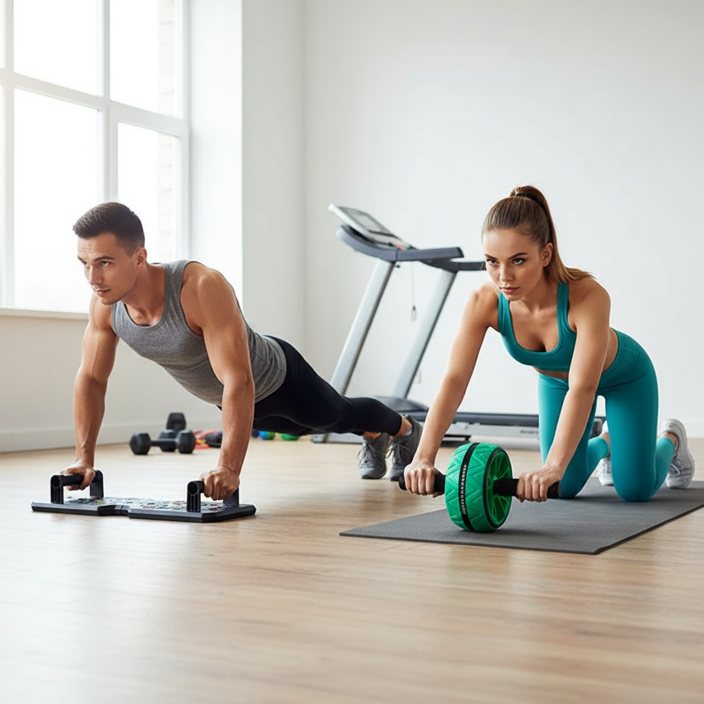 adjust the ab roller