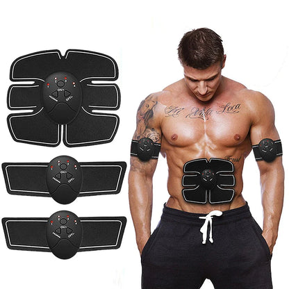 EMS Electric Muscle Stimulator — Abdominal, Hip & Buttock Trainer for Six-Pack Toning, Body Fitness & Slimming Massage